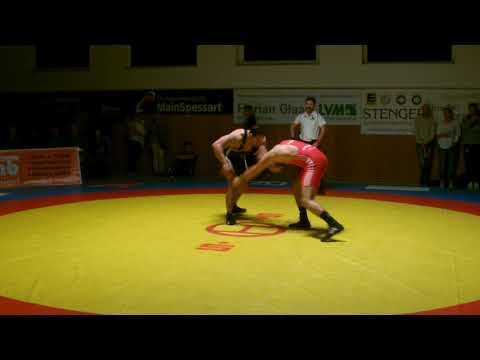 05.10.2019 RWG vs. KSC Niedernberg - 98kg Freistil: Cihan Besli vs Mojtaba Ziaei