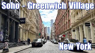 【ニューヨーク】在住37年・元観光ガイドが案内・ソーホー、グリニッジビレッジ散策−02・Insta360X4