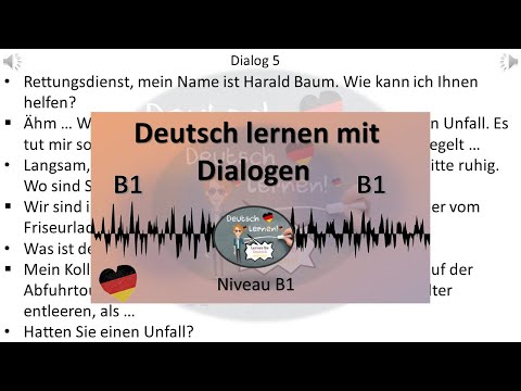 Dialoge B1  | Deutsch lernen durch Hören | 4 |