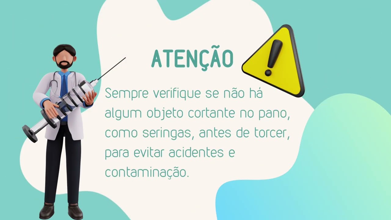 Higienização e limpeza na APS