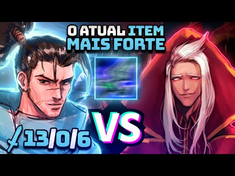 COUNTER NÃO EXISTE PRO MELHOR DO MUNDO! ESSE ITEM QUE ELE RUSHA É FREE PDL - yasuo vs vlad