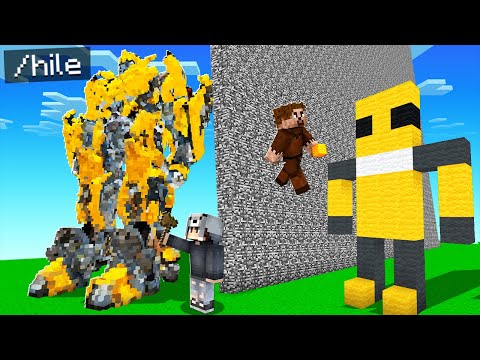 YAPI KAPIŞMALARINDA TRANSFORMERS TROLL 😱 - Minecraft
