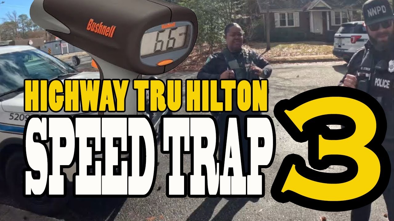 I got BUSTED running RADAR on the POLICE