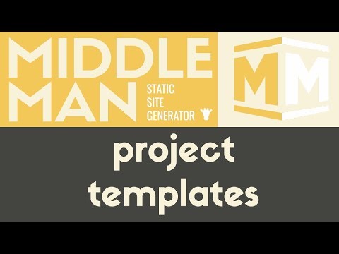Project Templates | Middleman Static Site Generator | Tutorial 14