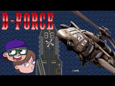 D-Force Gameplay | SNES Shmup D Force Game | CDPOG