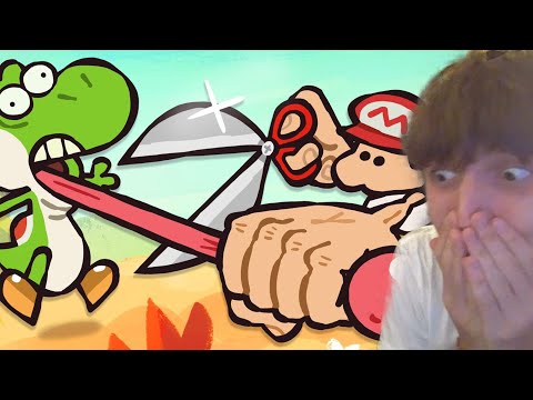 splatman reacts to | Yoshi's Stinky Baby - Ultimate SUPER MARIO Cartoons |