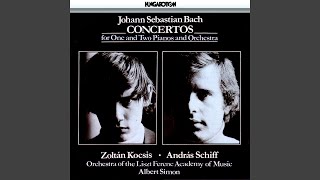 Concerto for Piano and Orchestra in C Minor BWV 1060: II. Adagio