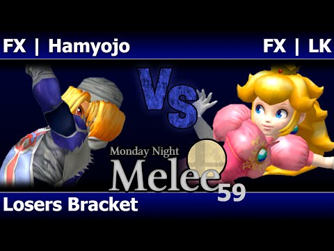 MNM 59 Melee - FX | Hamyojo (Sheik) vs FX | LK (Peach) - Losers Bracket