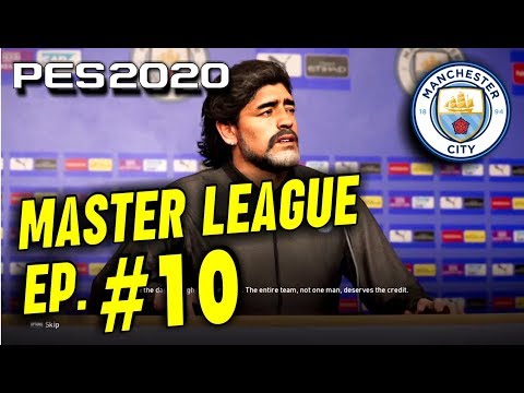 eFootball PES 2020 Master League Episode #10 with Manchester City