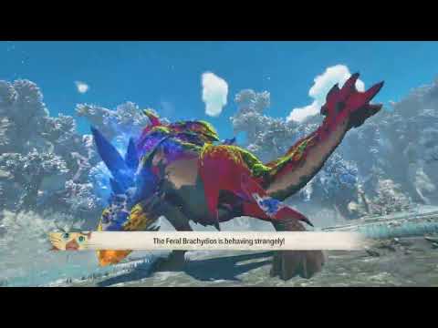 Monster Hunter Stories 3 Trial Demo: Defeating Feral Brachydios