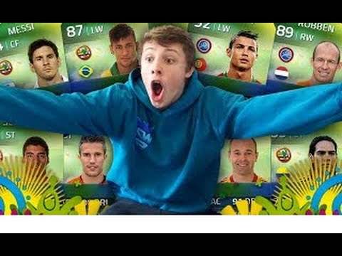 W2S-10 MIL FULL WORLD CUP GAME WAGER!! - FIFA 14 part (1)