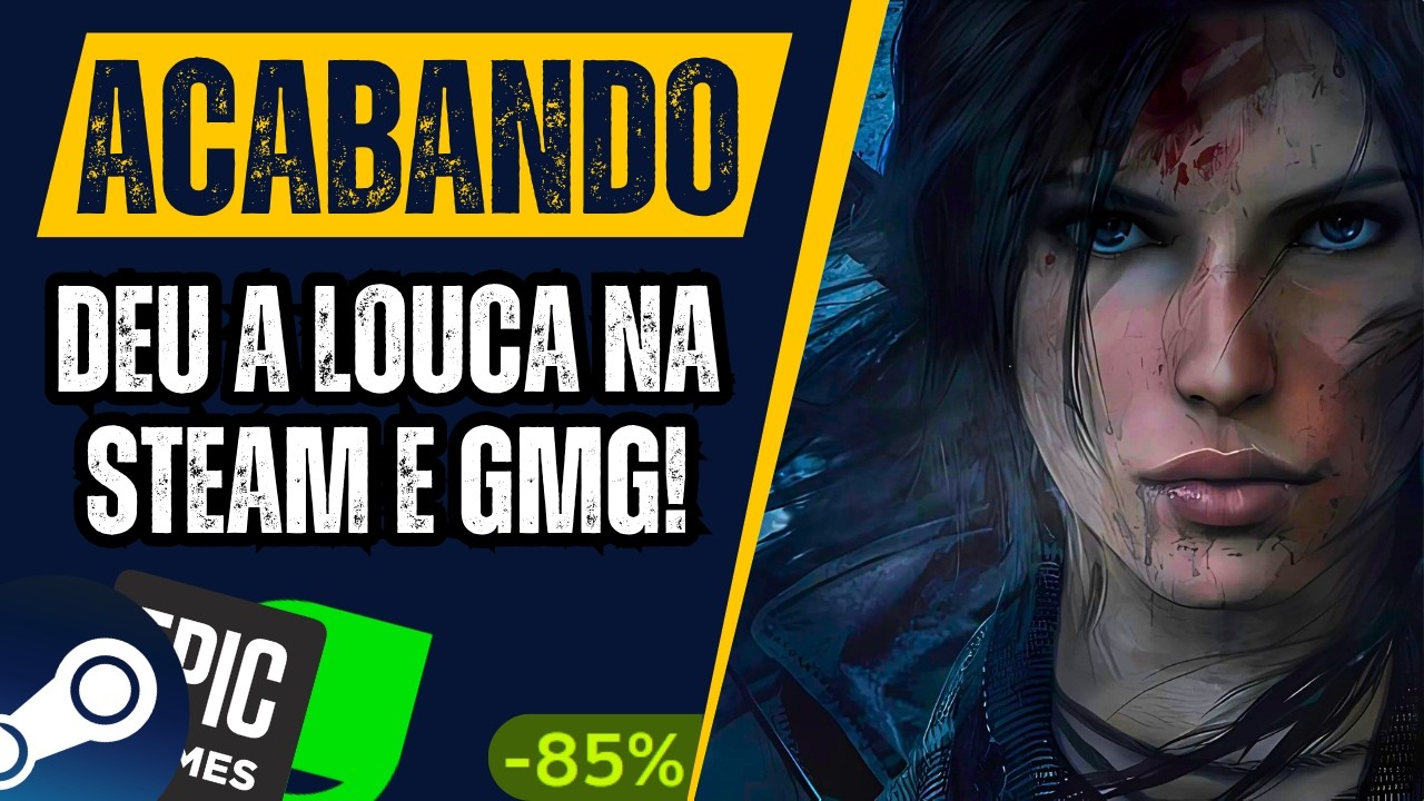 OPA! Jogos GRÁTIS na STEAM, JOGOS BARATOS na Summer Sale GMG e PROMOÇÕES da REBELLION e THQ NORDIC