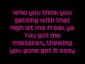Raining Men - Rihanna ft. Nicki Minaj (Lyrics on Screen)