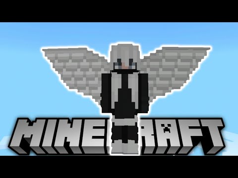 MKR Cinema - How to get realistic wings in Minecraft MCPE & Bedrock!!!