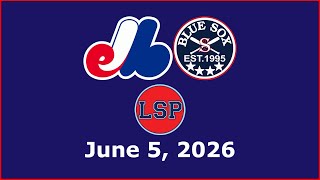 Middlesex Expos @ Lexington Blue Sox - Blue Sox Baseball on LSP, 6.5.2026