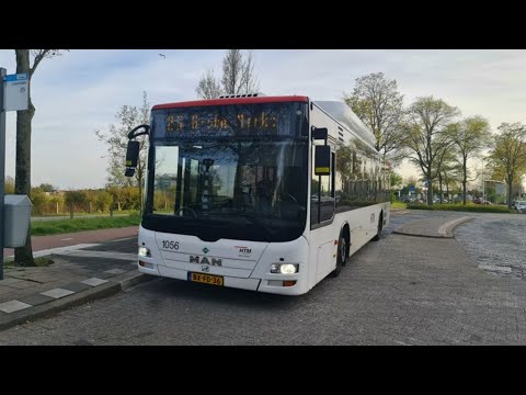 HTM lijn 25: Vrederust - Grote Markt - Vrederust | HTM 1056 | 2022