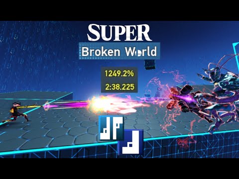 PSO2NGS ARKS Records: Broken World (Level 90) 1249.2% 2:38.225 Gu/Ra