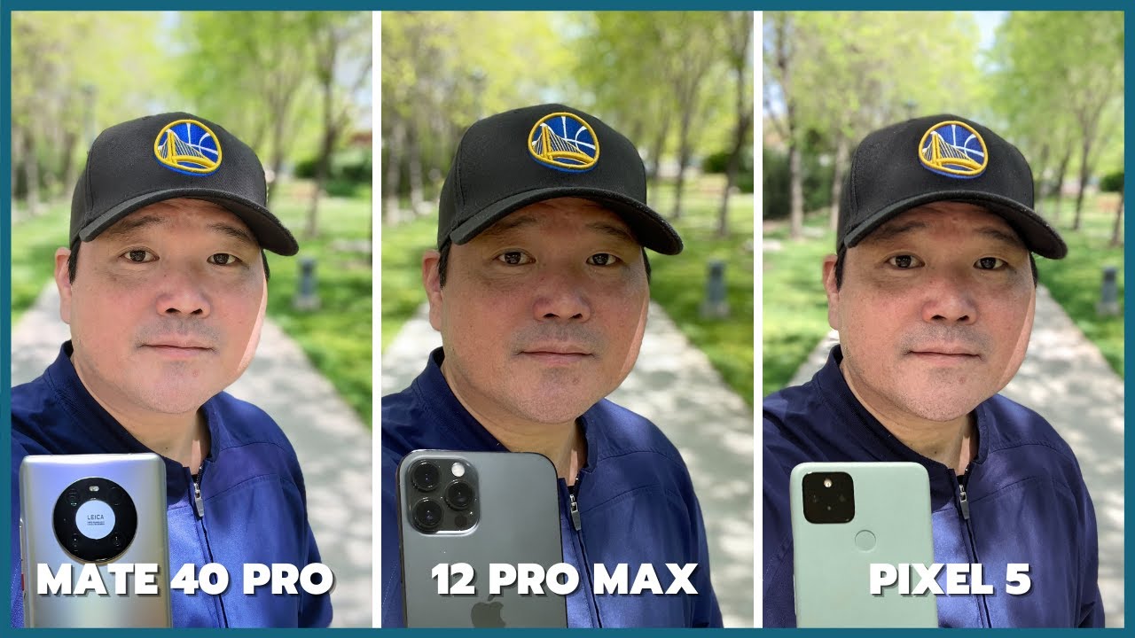 Huawei Mate 40 Pro vs iPhone 12 Pro Max vs Google Pixel 5 Camera Comparison