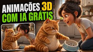 Como Produzir ANIMAÇÕES de ALTA QUALIDADE com IA Grátis do Zero com Personagens Consistentes