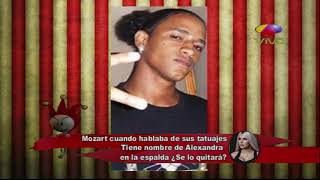 Mozart La Para tiene tatuaje con nombre de Alexandra. ¿Se lo quitará?