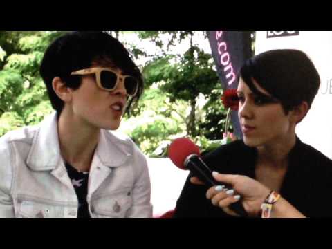 Tegan and Sara Osheaga 2013 Interview