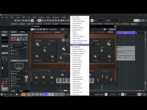 Using Starlight Drum VSTi to make Reggae beat in Cubase 14