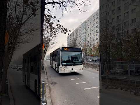 Autobuzul MB Citaro E4 #4662 tranzitând Bd. Basarabia pe linia 640