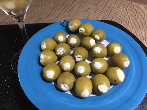 Blue Cheese Stuffed Olives Recipe • Enhance your Olives - Episode 514
