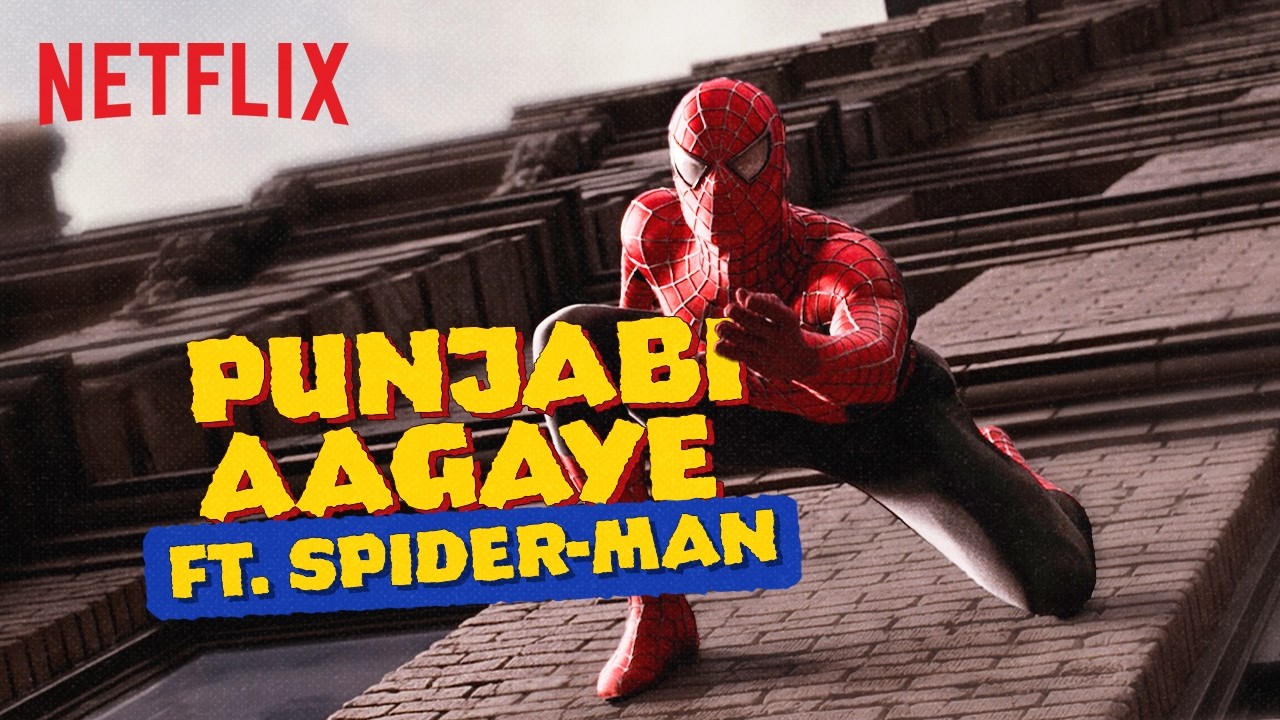Spider-Man SAVES Aunt May During The Bank Robbery 🔥 | Spider-Man 2 | Punjabi Dub | Netflix