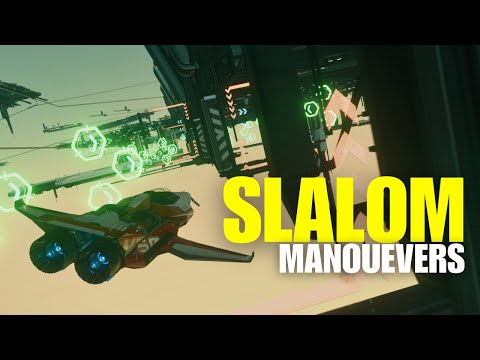 Star Citizen Advanced Racing Techniques | Slalom Maneuvers