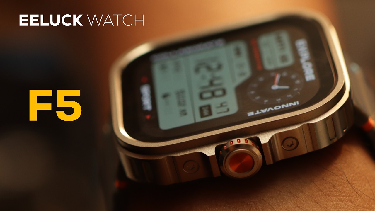 TERNYATA KEREN!!! Nyobain Smartwatch dari Brand yg Masih ASING di Telinga: EELUCK F5