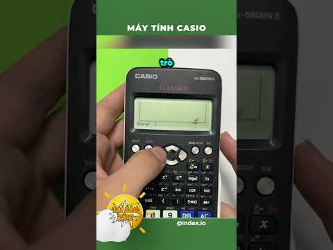 Máy tính Casio vào tay pháp sư