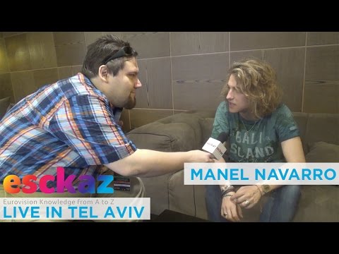 ESCKAZ in Tel Aviv: Interview with Manel Navarro (Spain) at Israel Calling
