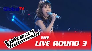 Eygra &quot;I Can&#39;t Let Go&quot; | The Live Rounds | The Voice Kids Indonesia GlobalTV 2016