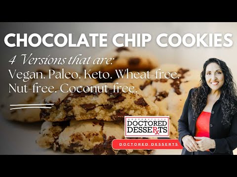 Healthy Gluten-Free Chocolate Chip Cookies (Paleo, Nut Free & Vegan Options included!)
