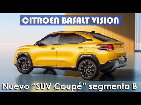 Nuevo Citroen Basalt Vision | Diseño fastback, fabricado en Brasil