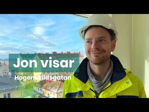 Inflyttning på Hogenskildsgatan