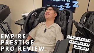 Getting A Massage Chair For Our BTO | EMPIRE PRESTIGE PRO REVIEW