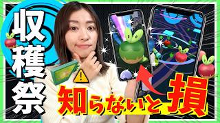 知らないと損！！色違いカジッチュ狙いならご注意を。収穫祭イベント初日レポート【ポケモンGO】