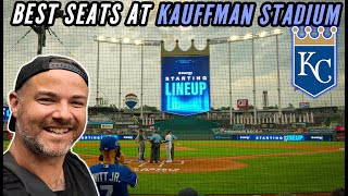 Kansas City Royals BEST SEATS: Community America's Crown Club behind Home plate