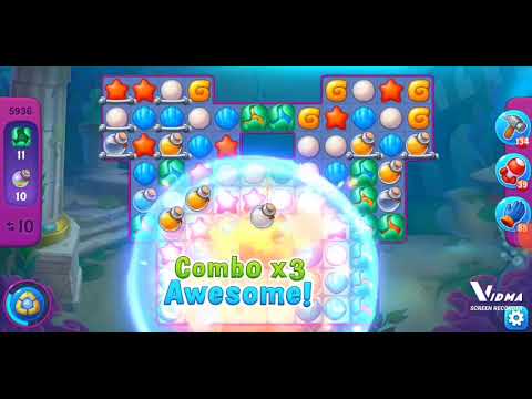Fishdom. 5936 super hard level no boosters and diamonds