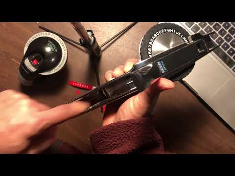 DYMO S0720600 D1 Juostelė 12mm x 7m (skaidri / baltas šifras) video