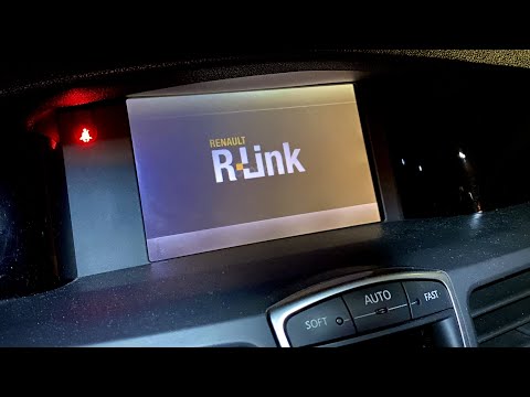 Renault TomTom R-Link system reboot, force restart