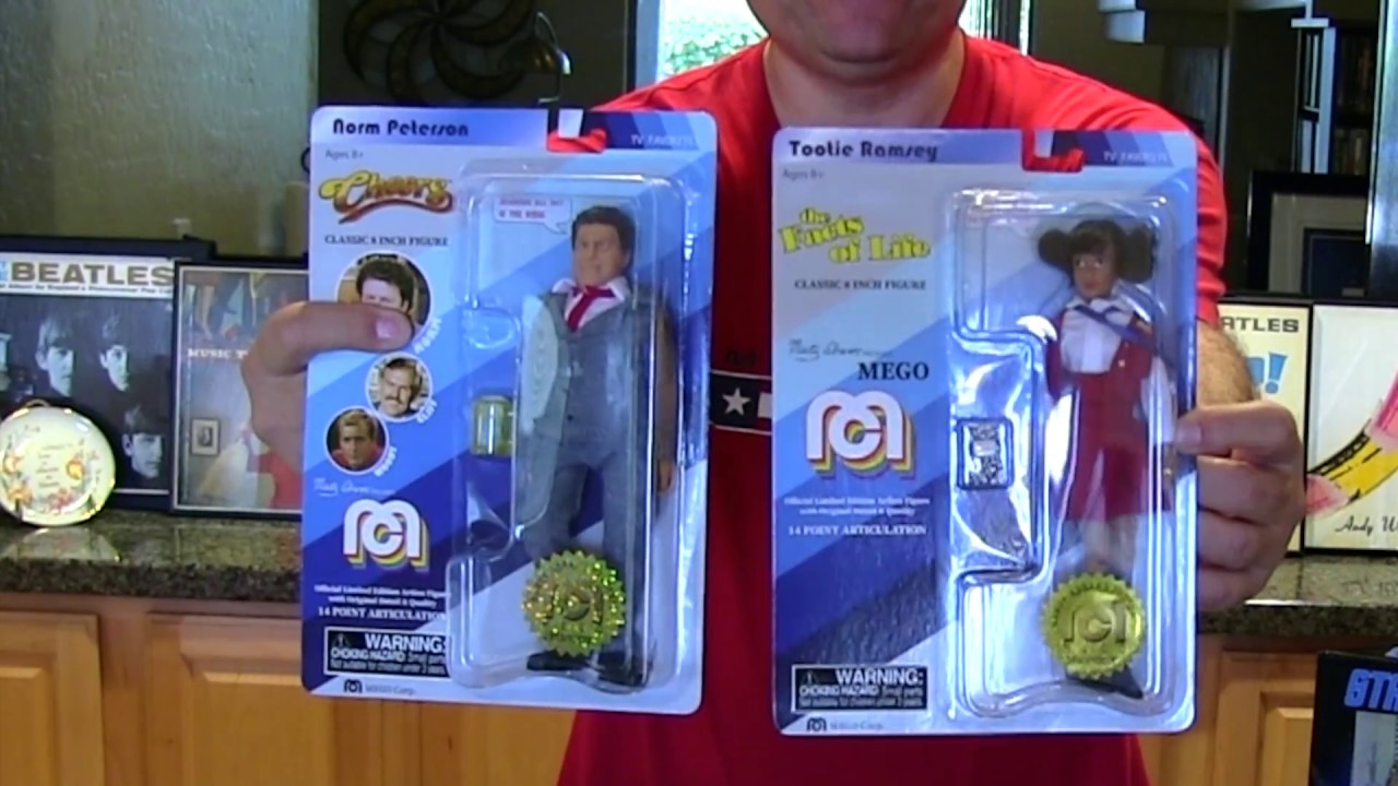 Unboxing the New 2018 Mego Figures. pt1