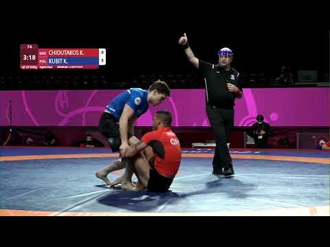 1/8 Men's GP No-Gi - 84 kg: K. CHIOUTAKOS (GRE) v. K. KUBIT (POL)