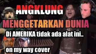 Download lagu REAKSI ORANG AMERIKA NGELIAT ANGKLUNG,|| ON MY WAY - ALAN WALKER cover by Eka(ft udjo, eye, widi) mp3 Download lagu REAKSI ORANG AMERIKA NGELIAT ANGKLUNG,|| ON MY WAY - ALAN WALKER cover by Eka(ft udjo, eye, widi) mp3