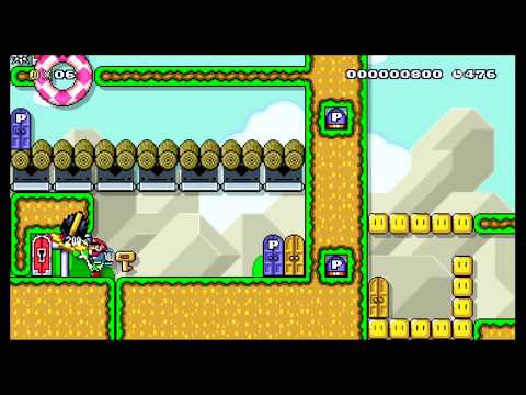 A Puzzle that's hard AND fun?!?! by Zachary - SUPER MARIO MAKER - NO COMMENTARY 1bf