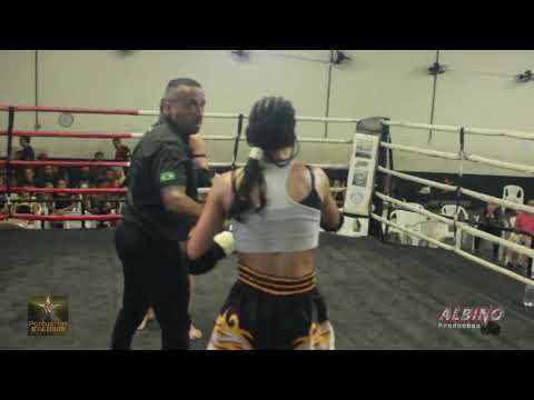 THAI KIDS 14º EDIÇÃO- FINAL GP 50 KG- Kemilyn Keke (Gardenal FT) x Daniela Vargas (Guerreiros Thai)