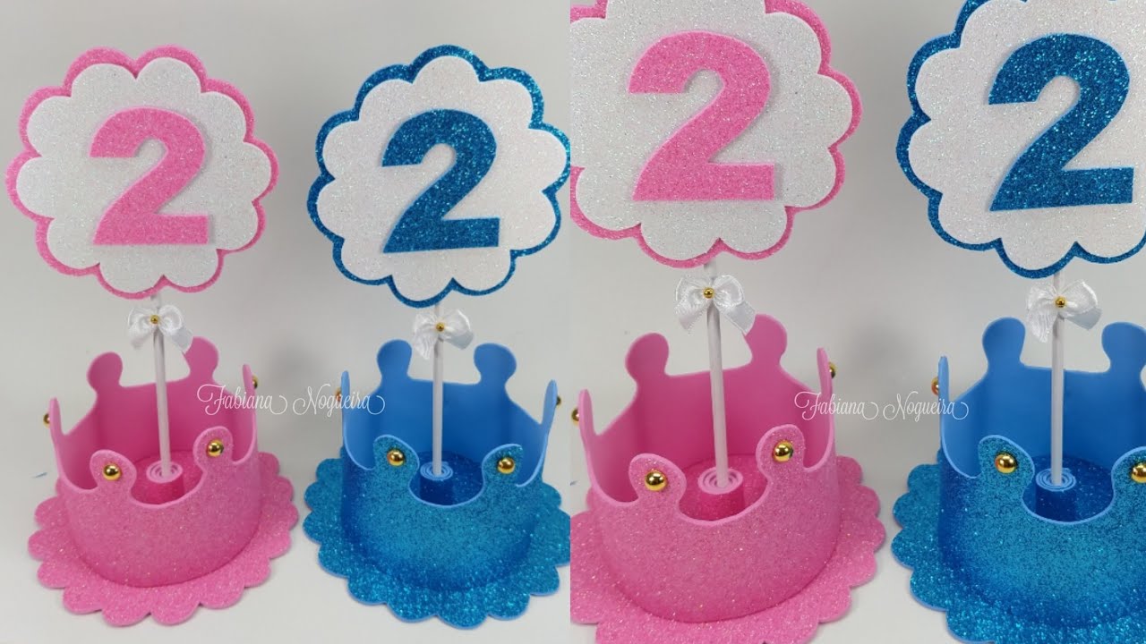 Centro de Mesa - IDÉIA com CD 🎀