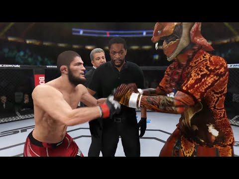 Khabib vs. Super Cobra - EA Sports UFC 4 - Champion Fight